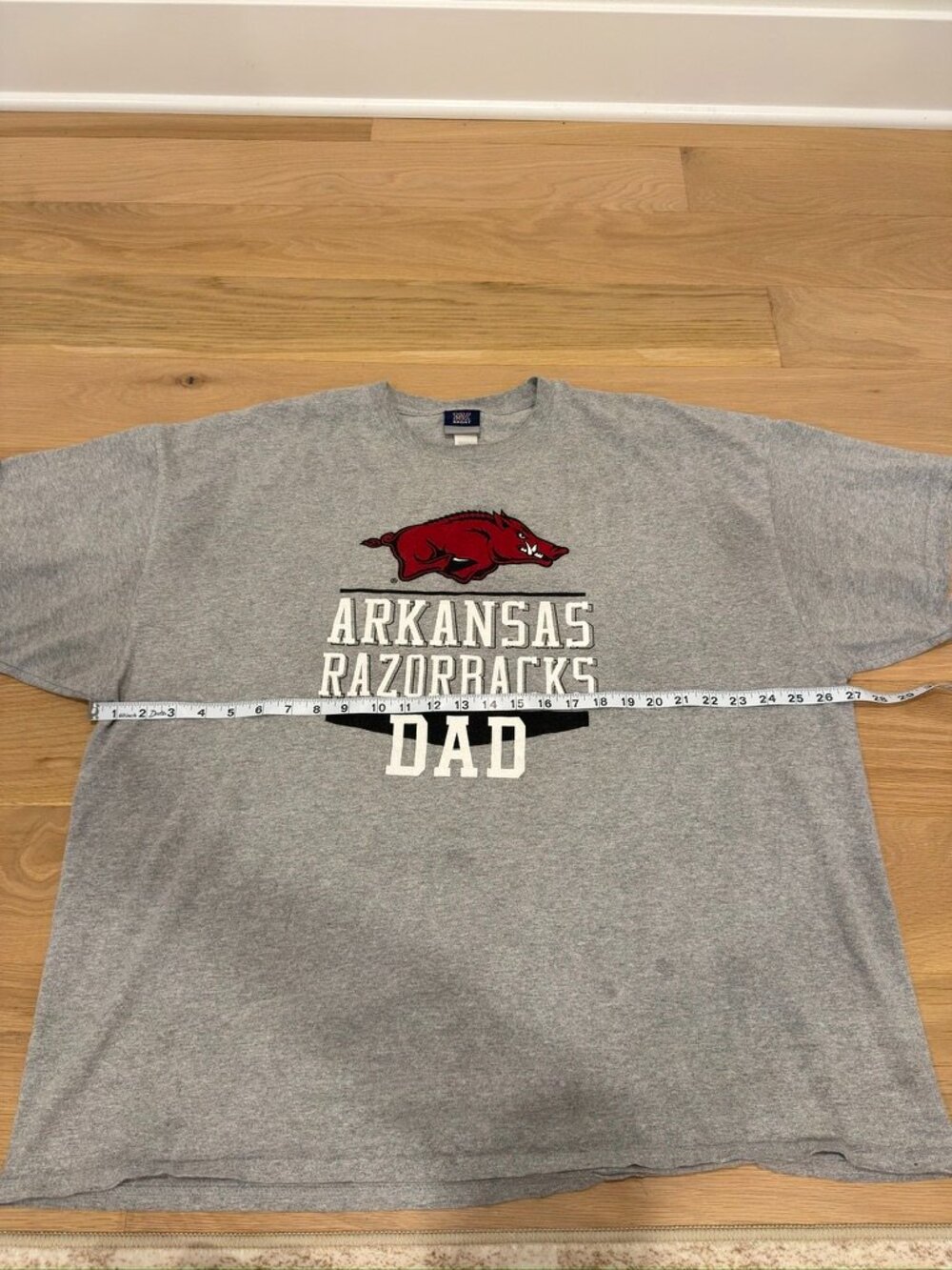 Arkansas Razorbacks Dad T Shirt - Picture 2 of 3
